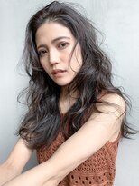 アルバム 銀座(ALBUM GINZA) ミックスカール_フリンジウェーブココアブラウン_37794