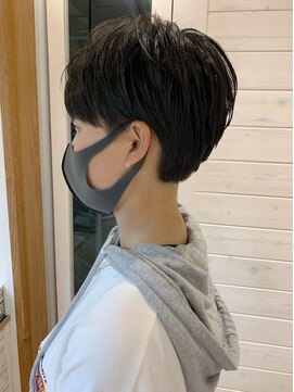 オーシャン(Ocean) [OCEAN Hair&Life藤原純] ソフト刈り上げ×マッシュショート☆