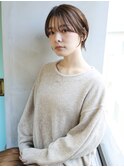 天神【BIRTH】ナチュラルマッシュショート×透けバング　８