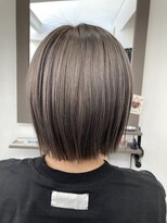 リジョイスヘア(REJOICE hair) 【REJOICE hair】グレージュカラー×ボブヘア☆