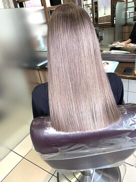 ヘアークリアー 獨協大学前店 ミルクブラウン