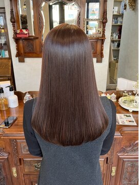 フェイバー 警固店(FAVOR) ラベンダー/チョコレートブラウン/髪質改善/縮毛矯正/オージュア