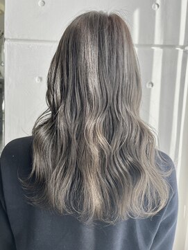 プリューム(Plume) 【Plume】ロング×オーキッドグレー