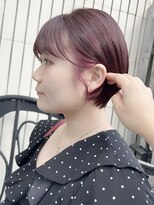 センスヘア(SENSE Hair) ショートボブにも似合うイヤリングカラー