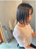 ぱっつんボブ