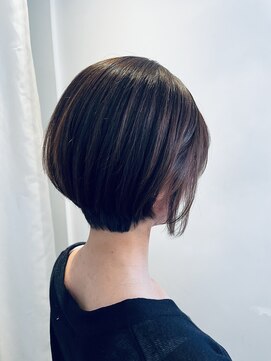ソアンヘアー(SOAN hair) グラデーションショートレイヤーボブ