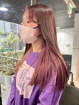 ヘアーアンドメイク ビス(HAIR&MAKE bis) 推しカラー/ピンクベージュ/インナーピンク【黒田あさみ】