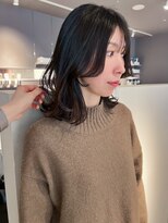 ヘアーエスクールシーユー 枚方T-SITE店(hair S.COEUR×Cu) ミディアムレイヤースタイル