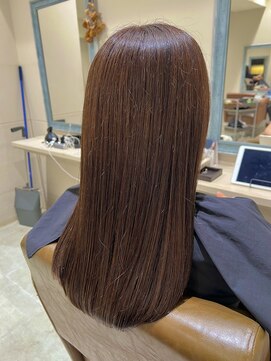 フレーム へアアンドトリートメント 天王寺北口店(FRAME) バイオレットブラウンカラー