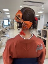 ケンジ 平塚ラスカ店(KENJE)&nbsp;ツインアレンジ/結婚式ヘアセット/卒業式ヘア