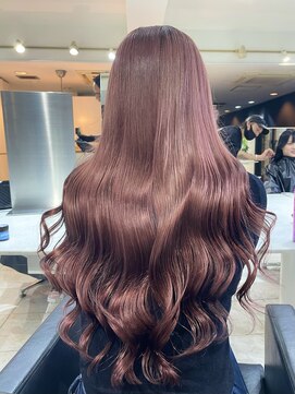 ブレンド 渋谷(BLend) 【BLend渋谷】艶髪髪質改善ピンクブラウン