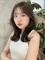 サイン 渋谷(SIGN)&nbsp;ザクザクレイヤーカット巻き方簡単ミディアムロング韓国渋谷