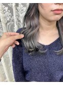 シルバーインナーカラー♪♪