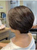 大人のショートボブ 2024.9.26