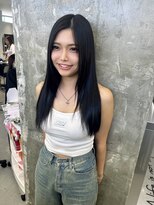 キング 枚方店(K!ng)&nbsp;縮毛矯正髪質改善ハイライトレイヤーカット枚方美容室エクステ