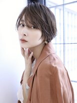 ジェーンバイボヌール(Jane by Bonheur)&nbsp;茨木/30代40代/ニュアンスパーマで色気漂うコンパクトショート