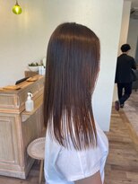 ハクバイジェービー 稲毛(hak by jb)&nbsp;前髪/マチルダボブ/ピンクベージュ/インナーグレージュ[稲毛駅]