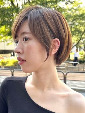 プルーヴ 秋葉原(prove) 30代40代大人女性/前髪ありショートボブ/ショートヘア/髪質改善