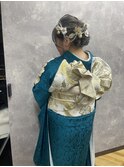 【 町田 / Luxo by Afinar/成人式ヘアセット】