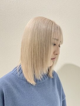 トンネルヘアー(Tunnel hair) ブロンド