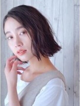 テーラヘアー 東川口店(TELAHAIR) ノーレイヤー×切りっぱなしボブ【TELA HAIR東川口】