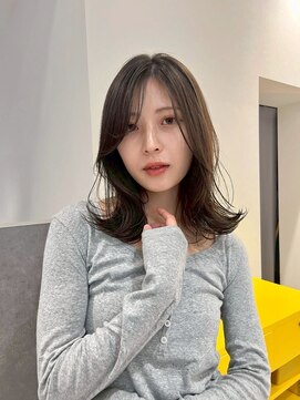 カリノ(crino:) #ふんわりパーマ #ミディアム #ミディアムロング