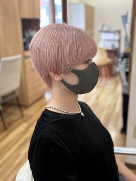 ココカラヘアー プラス(cococara‐hair plus) ショート×ハイトーンカラー