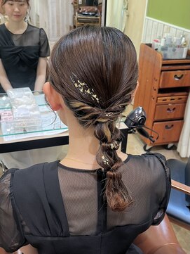 ネオリーブソラ 相模大野店(Neolive sola) タイト×編みおろしポニー