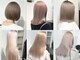 ココ 原宿(KOKO)の写真/ワンカラーもケアをしながら発色*よくデザイン理想の質感/色味も両方叶える。あなただから似合うハイトーン