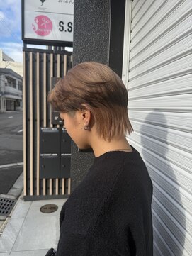 エススウィート 京都駅店(S.SWEET) ミルクティーベージュ×エンドカラー