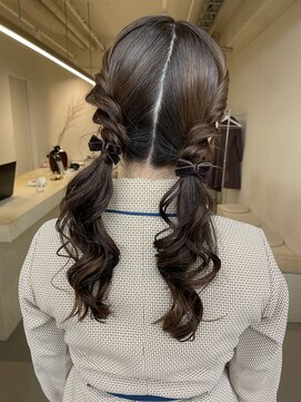 ヘアセット/ヘアアレンジ/パーティーヘアセット【堀 春菜】