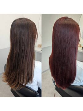 トッカ 茨木(tocca) 茨木市で唯一【縮毛矯正とカラーを同時に行える】スタイリスト★