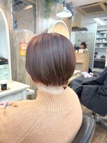 ブレス ヘアアンドスパ 湘南台(bless hair spa) オレンジボブ