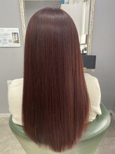 BELLE FILLEカラー&髪質改善トリートメント#内部強化をしながらツヤ感UP