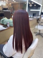 ビーワンヘアー 藤井寺 土師ノ里(B1hair)&nbsp;うる艶カラーとプラチナトリートメント