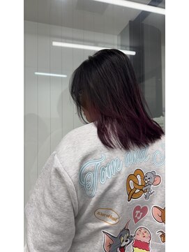 ヘアースマイルクー(HAIR SMILE COEUR) 【COEUR/YUI】ラベンダーピンク×ロブレイヤー♪