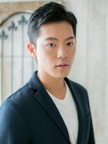 モッズヘアメン 札幌月寒店(mod's hair men) 30代40代アップバング七三スーツツーブロックショートq札幌月寒