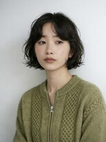 キビト(kibito)&nbsp;ドライパーマカーテンバングボブ