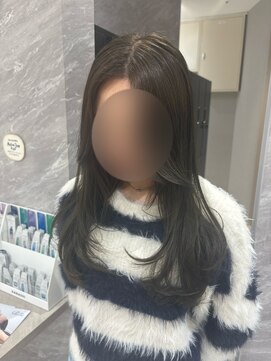 ルクス(Luxs) レイヤーカット×オリーブグレージュ