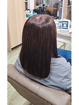 ヘアアトリエ ナイン(hair atelier nine) ヘッドスパ/バーガンディ/バズカット/ブルーブラウン/福島市