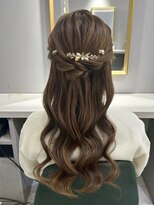 ヘアアレンジメント ボガスティーズ 川崎店(Hair arrangement Vogusty's) ハーフアップ