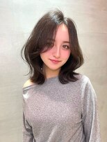 ロンドシェリ 仙台(Lond Cheri)&nbsp;レイヤーカットくびれボブレイヤーボブグレージュ仙台前髪韓国