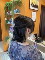 アース 長崎大村店(HAIR&MAKE EARTH)&nbsp;結婚式お呼ばれヘアセット♪
