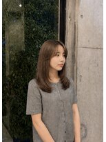 ヘアーサロン ファイブシー(HAIR SALON 5C) 10代20代ブリーチなしダブルカラー×ベージュカラー