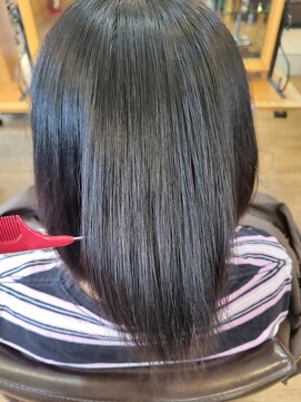 ルークス 中央林間(LOOOKS) 縮毛矯正×ショートカット