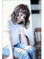 siena ふわふわパーマxアイスプラチナグレージュ