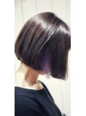 インナーカラー&スタイリッシュボブ