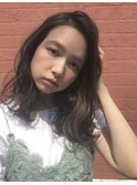 ミディアム、ウェーブ