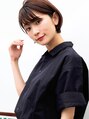 ドロップ(drop) 耳かけ長めのショートは万能でトライしやすいスタイルです