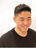 Yahoo beautyアイロンパーマ人気上位 アップバングフェード黒髪